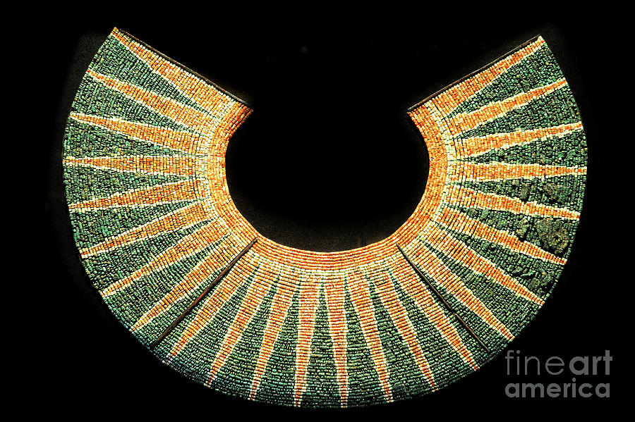 Breastplate From Lord Of Sipans Tomb #1 Photograph by Marco Ansaloni / Science Photo Library