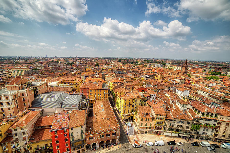 Breathtaking cityscape of Verona in Italy #1 Photograph by Vivida Photo PC