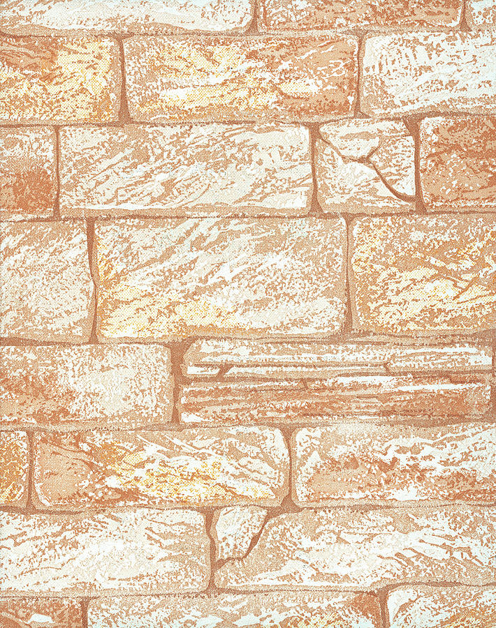 Vintage Drawing - Bricks #1 by CSA Images