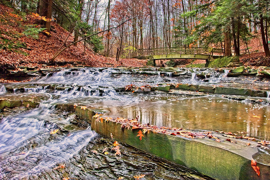 Cuyahoga Valley National Park Photograph - Bridal Veil Waterfall #1 by Marcia Colelli