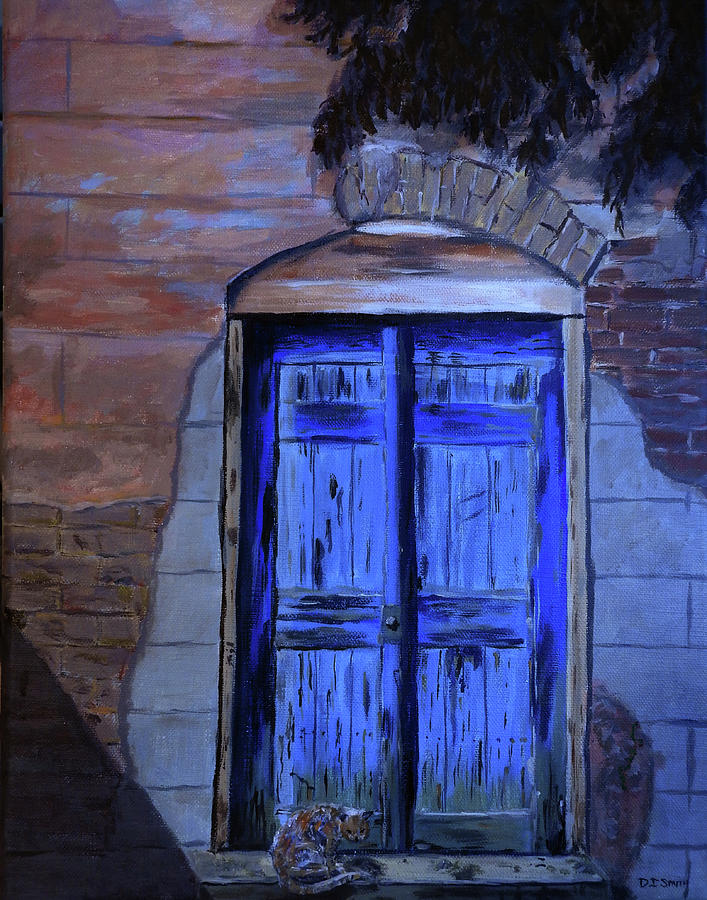 Bridgetown Doorway and Cat by Deborah Smith Bridgetown Doorway and Cat by Deborah Smith