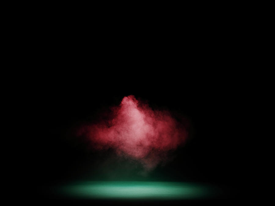 Bright Colored Smoke #1 Photograph by Level1studio