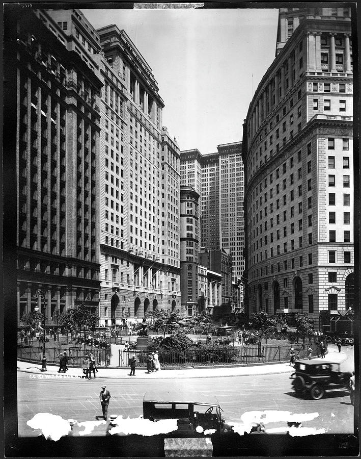 Broadway And Bowling Green #1 Photograph by The New York Historical Society