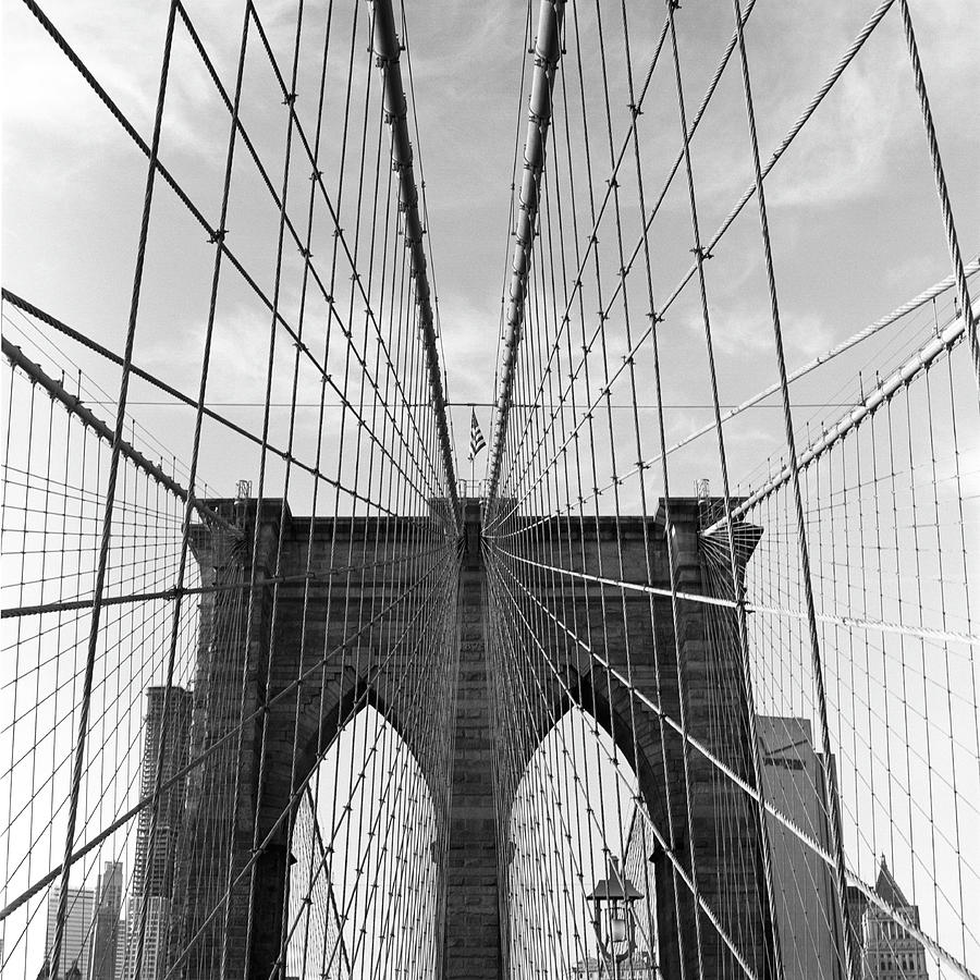 Brooklyn Bridge #1 Photograph by Adam Garelick