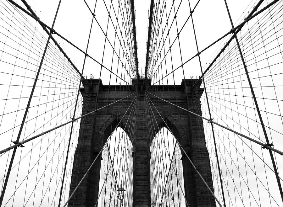 Brooklyn Bridge #1 Photograph by Ivan Lesica
