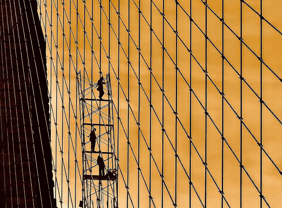 Brooklyn Bridge - New York #1 Photograph by Arnon Orbach