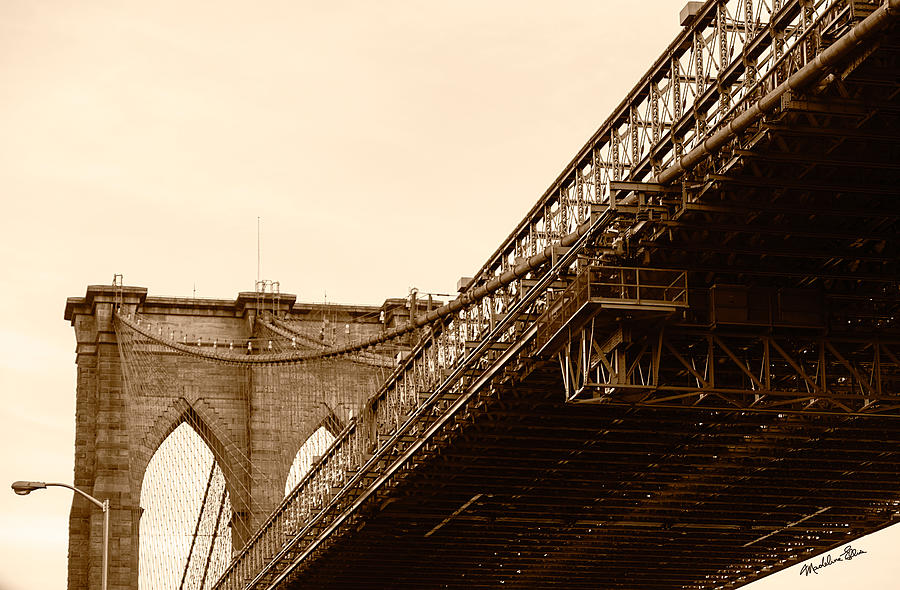 Brooklyn Bridge  Photograph by Madeline Ellis