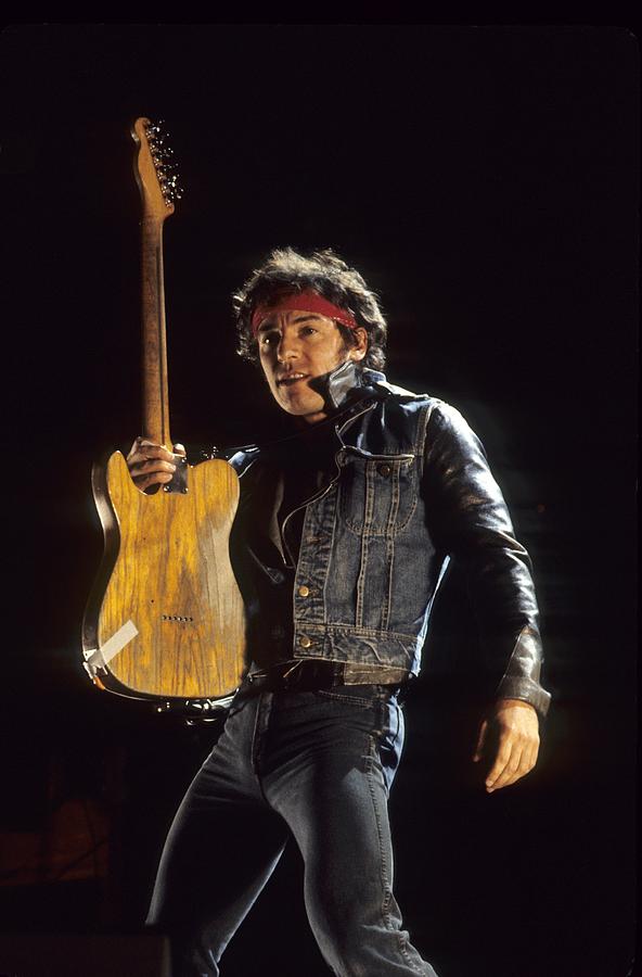 Bruce Springsteen Performs Live #1 Photograph by Richard Mccaffrey