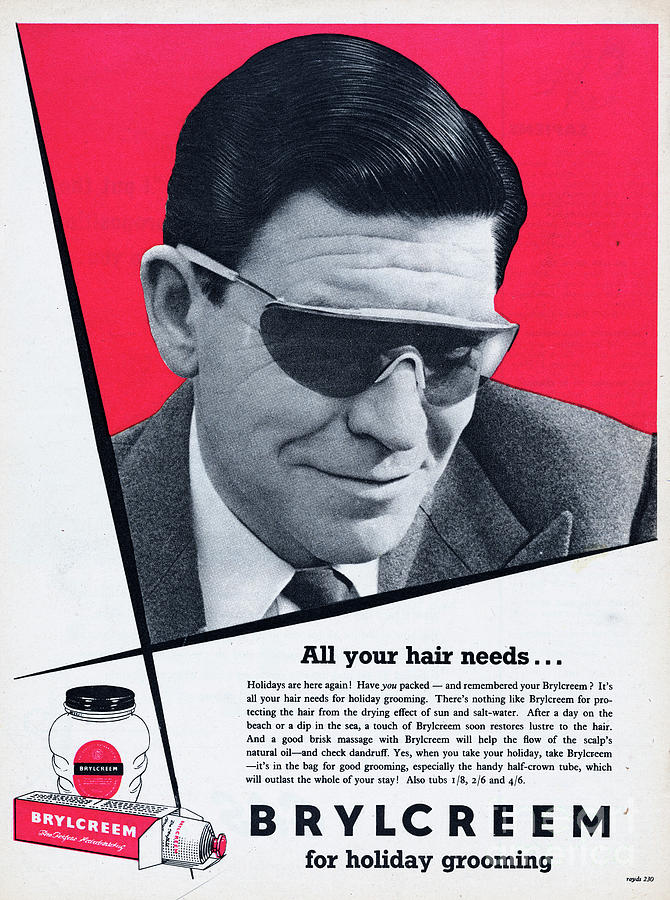 Brylcreem #1 Photograph by Picture Post