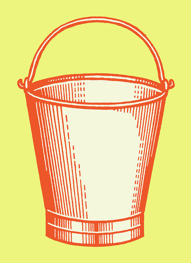 Bucket Drawing by CSA Images Fine Art America