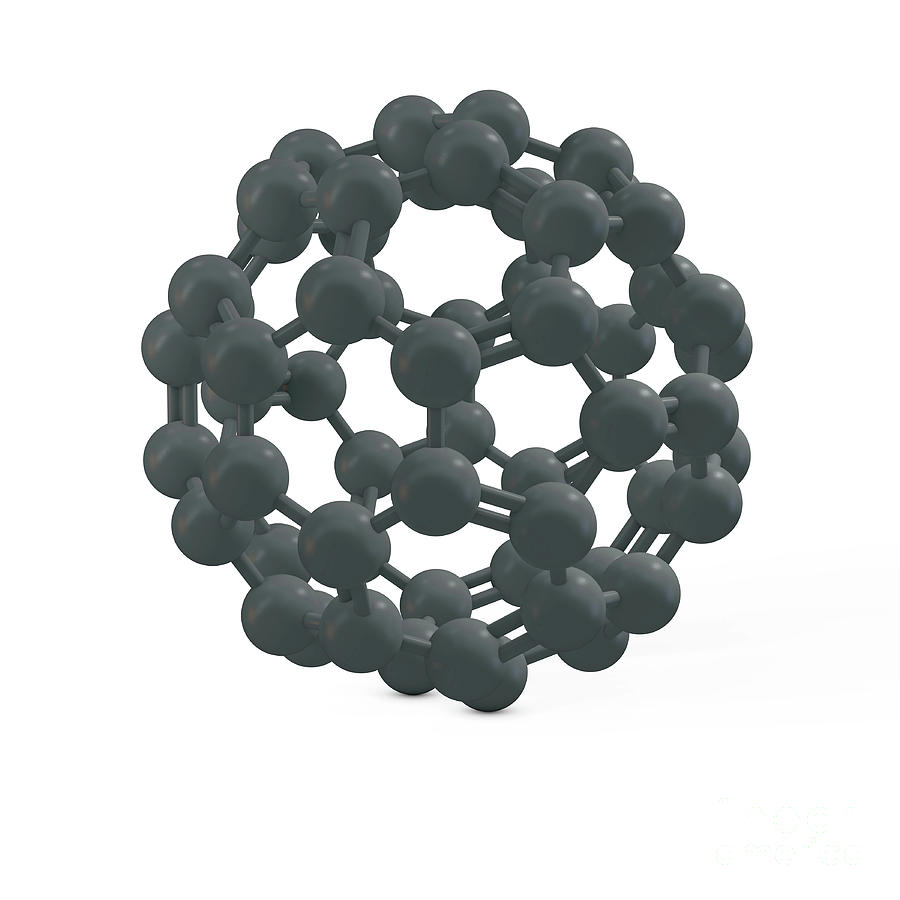 Buckminsterfullerene Molecule Photograph By Adam Brackenbury Science Photo Library Pixels