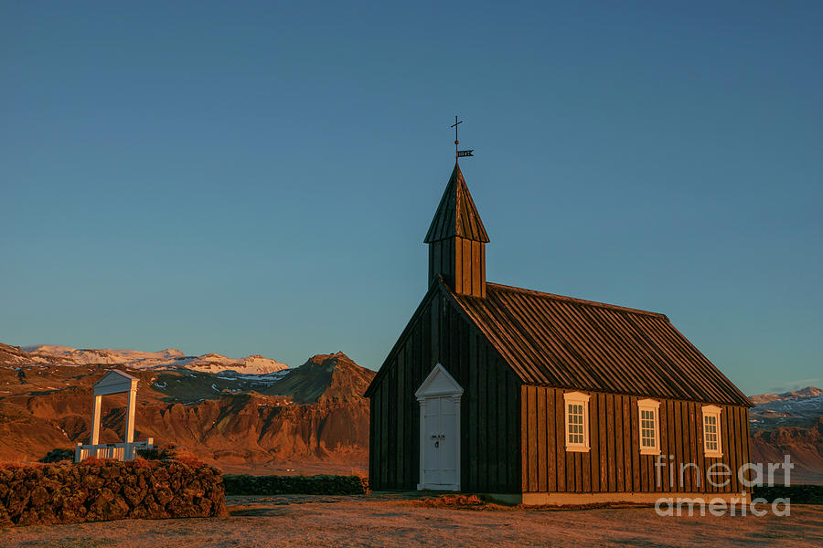 Budakirkja Church Photograph by Brian Kamprath | Fine Art America