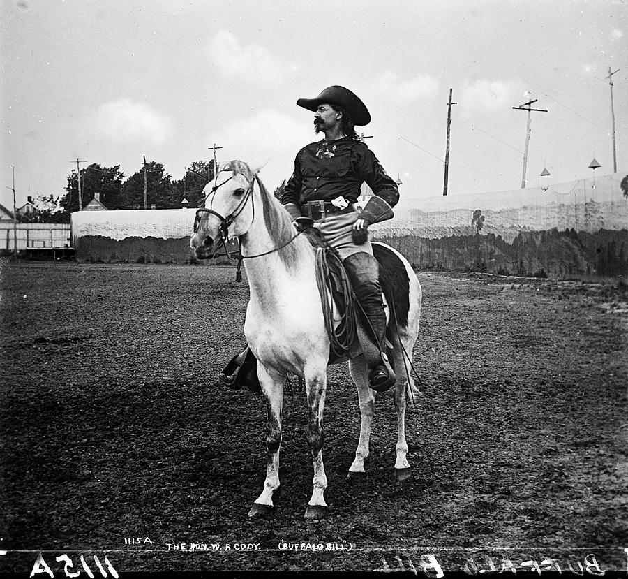 People Photograph - Buffalo Bill #1 by The New York Historical Society