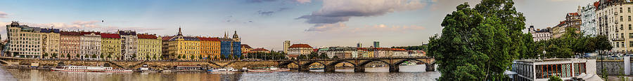 Buildings in Prague #1 Photograph by Vivida Photo PC