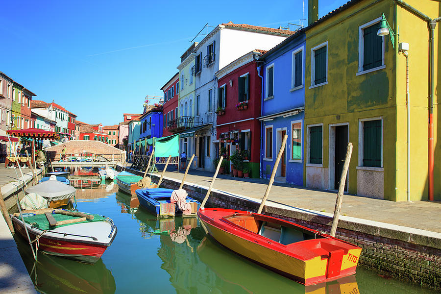 Burano In Venice #1 Photograph by Kelly Cheng Travel Photography
