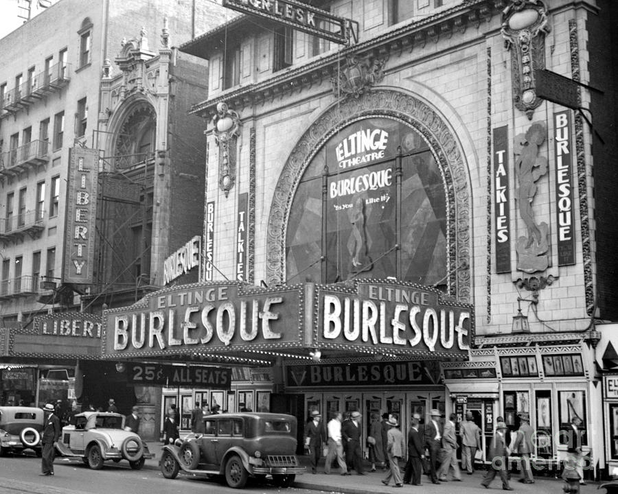Burlesque #1 Photograph by New York Daily News