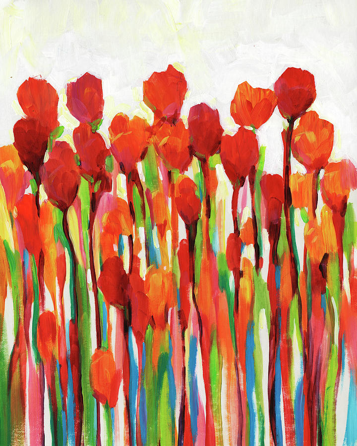 Bursting With Color II Painting by Tim O'toole - Fine Art America