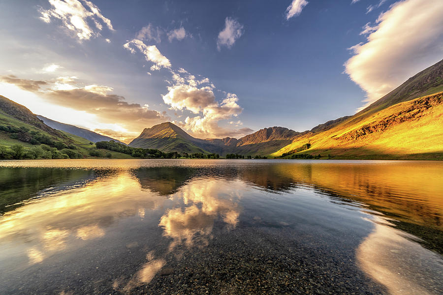 Buttermere sunrise #1 Photograph by Framing Places