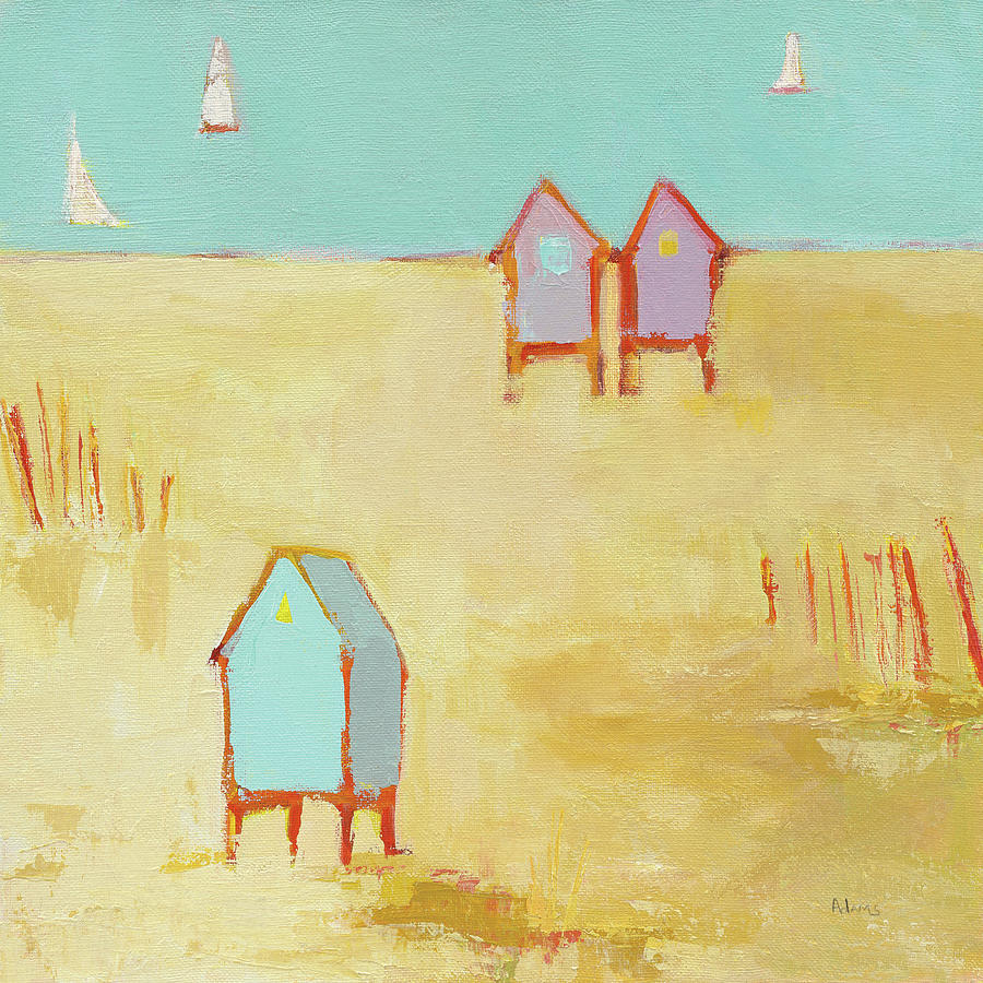 Architecture Painting - Cabanas #1 by Phyllis Adams