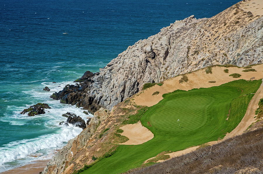 Cabo San Lucas, Quivira Golf Course #1 Digital Art by Hans Peter Huber