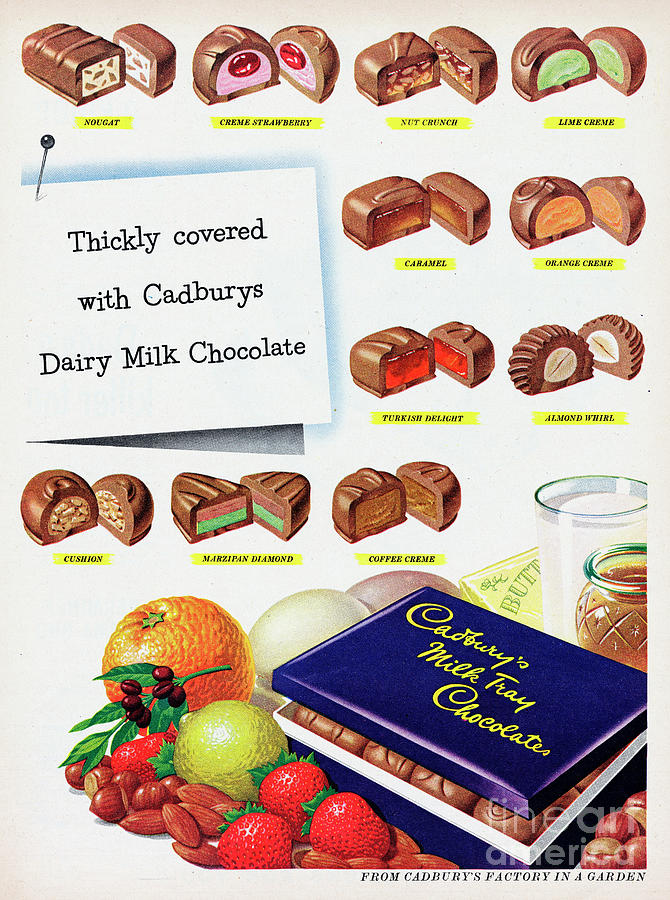 Cadburys Milk Tray #1 Photograph by Picture Post