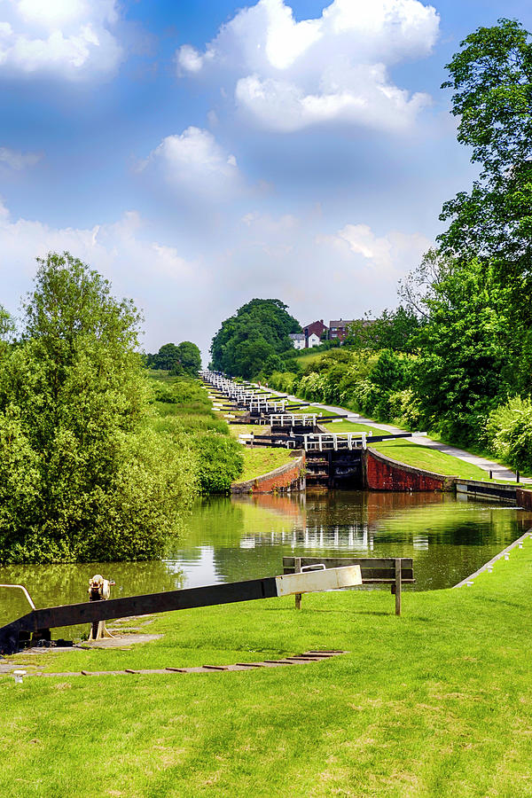 Caen Hill Locks by Chris Smith Caen Hill Locks by Chris Smith