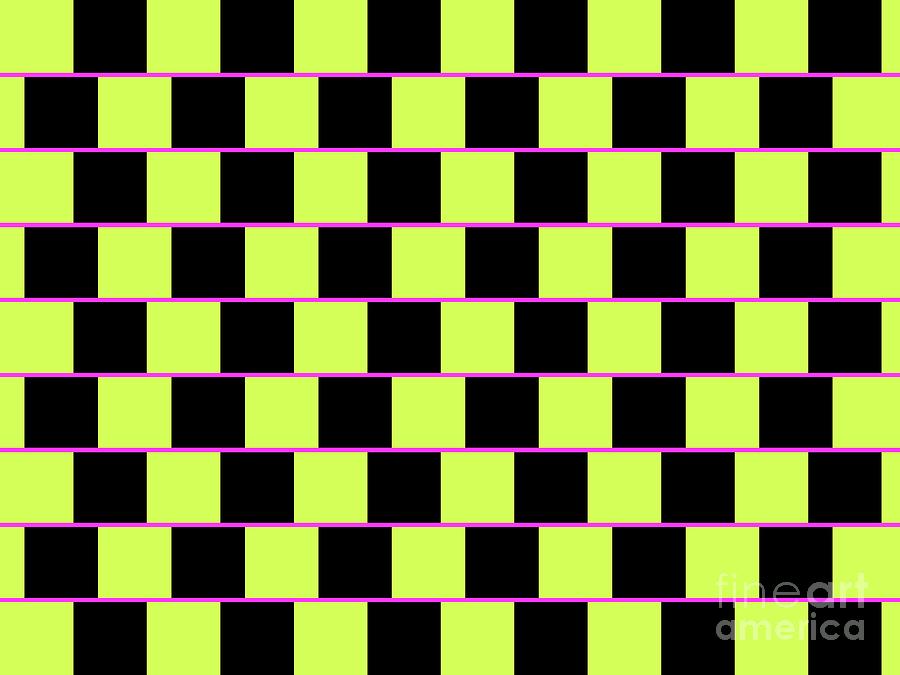 Cafe Wall Illusion #1 Photograph by Science Photo Library Cafe Wall Illusion #1 Photograph by Science Photo Library