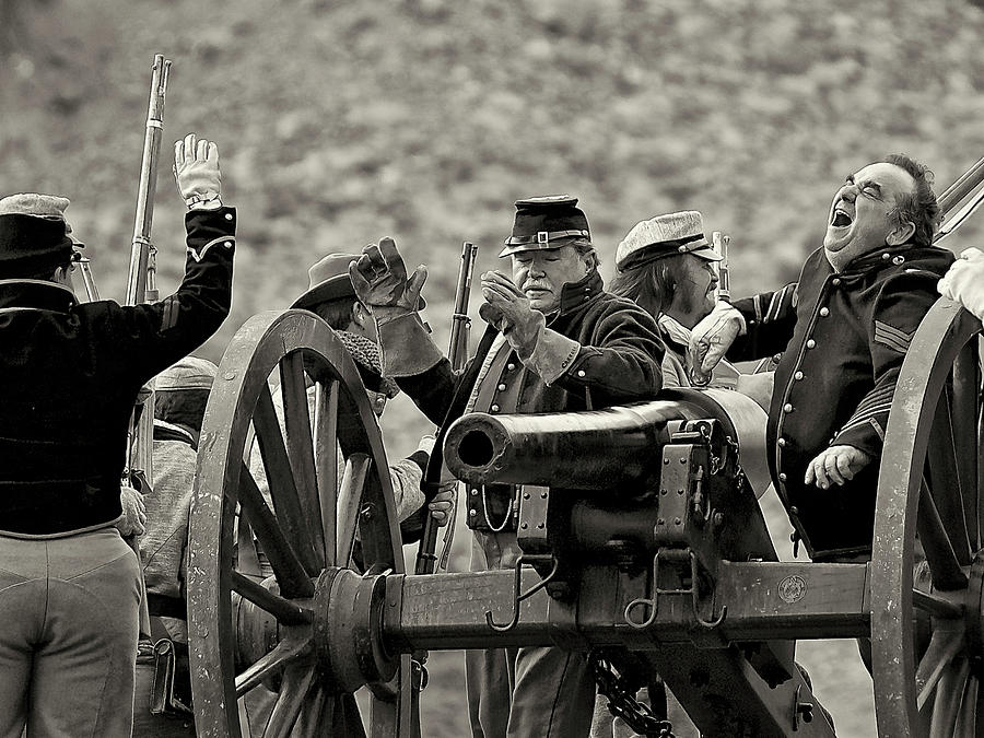 Calico Civil War Re-enactment #2 Photograph by Donald Pash