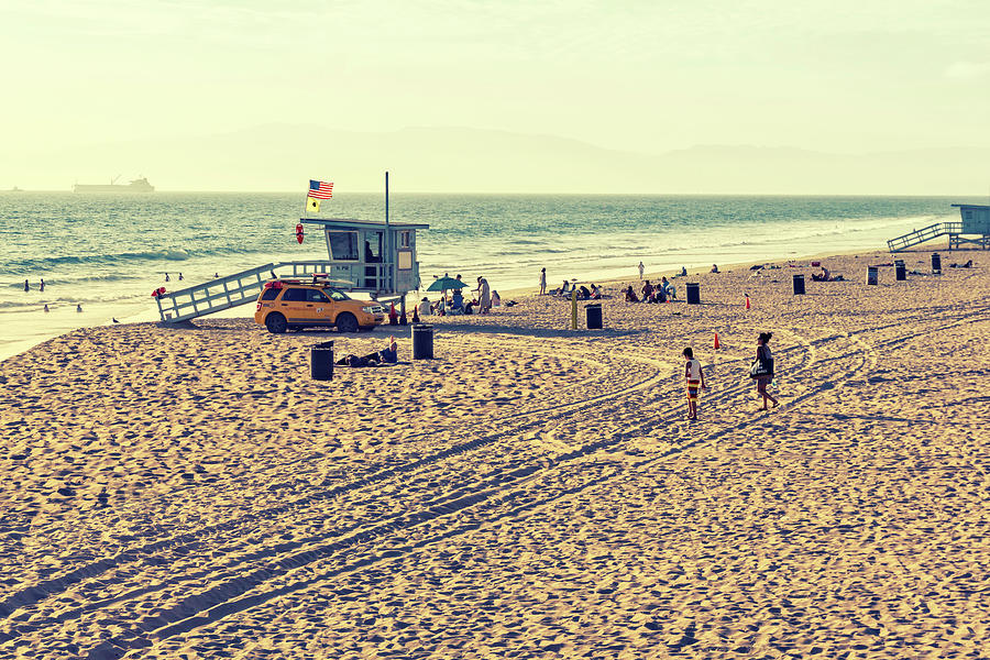 California, Los Angeles County, Manhattan Beach #1 Digital Art by Angela Pagano