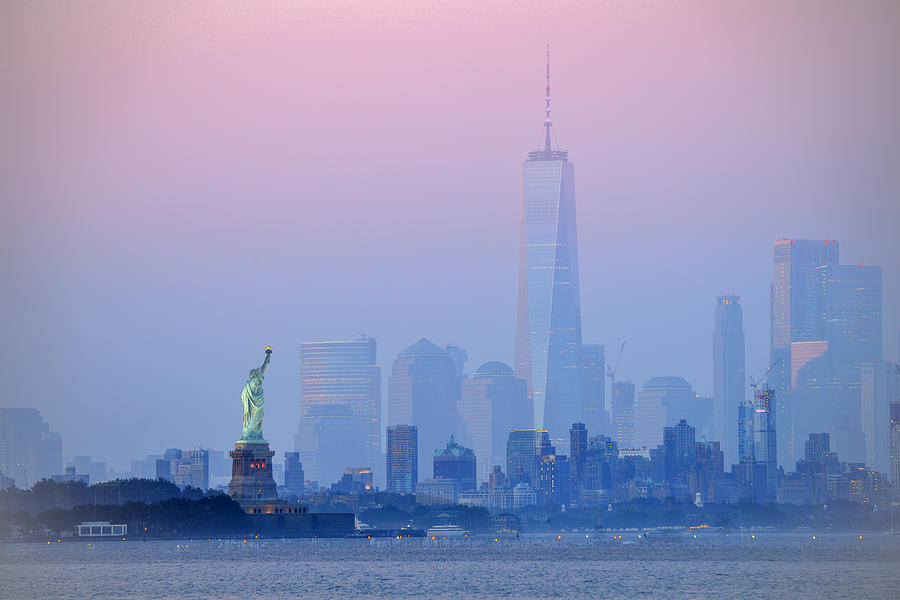 Statue Of Liberty Photograph - Call Free #1 by Wei Tang