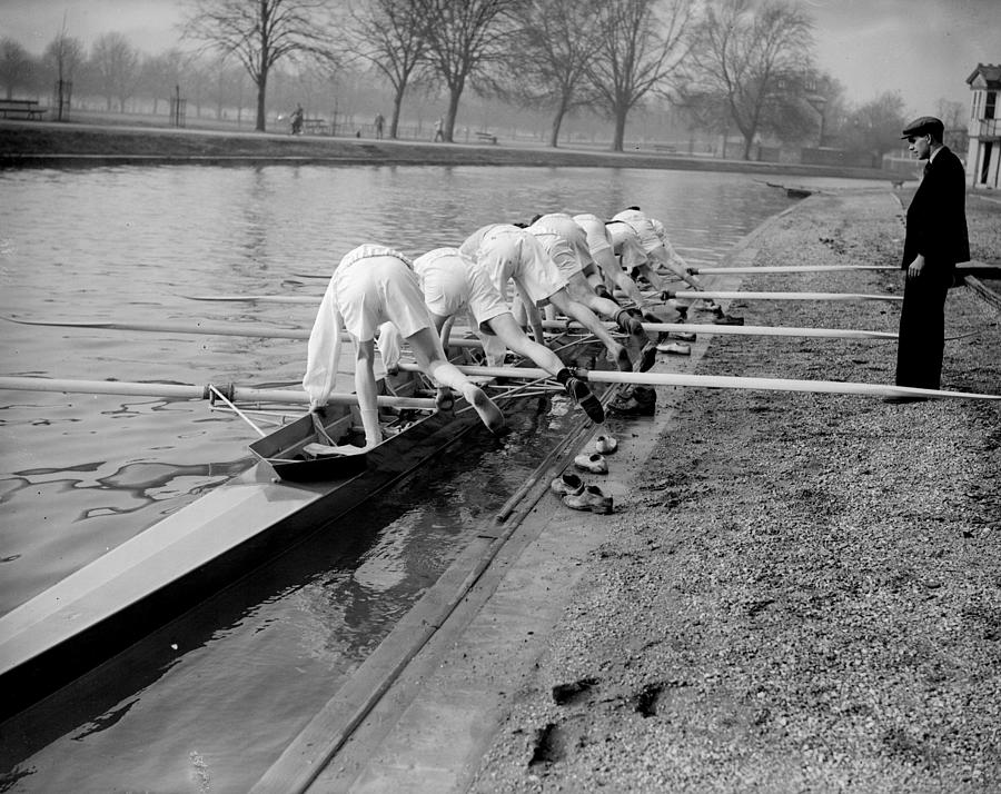 Cambridge Rowers #1 Photograph by William Vanderson