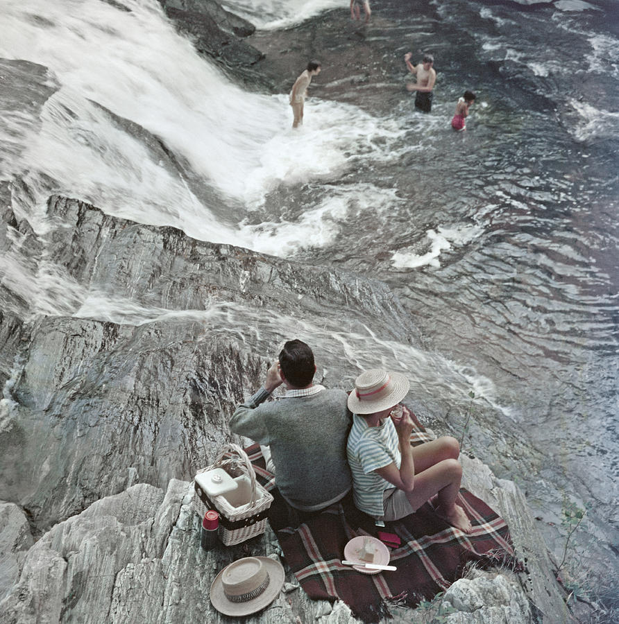 Campbell Falls #1 Photograph by Slim Aarons