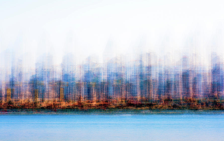 Abstract Photograph - Can You Name The Skyline #1 by Joseph S Giacalone