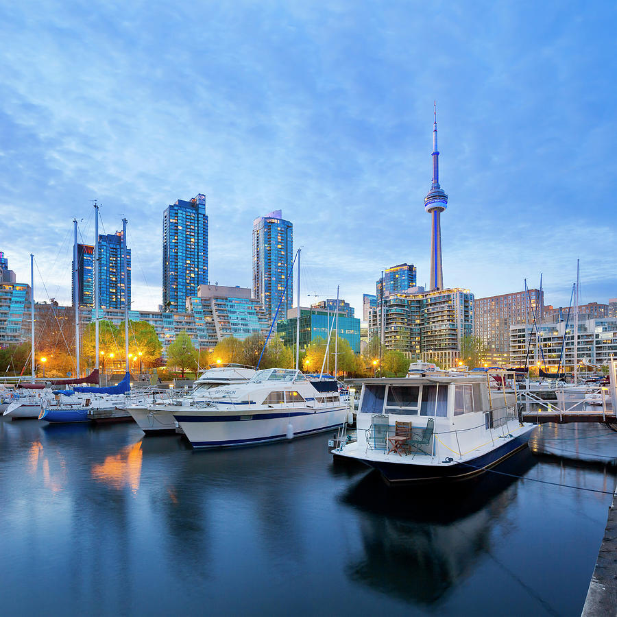 Canada, Toronto, Marina Quay West #1 Digital Art by Pietro Canali