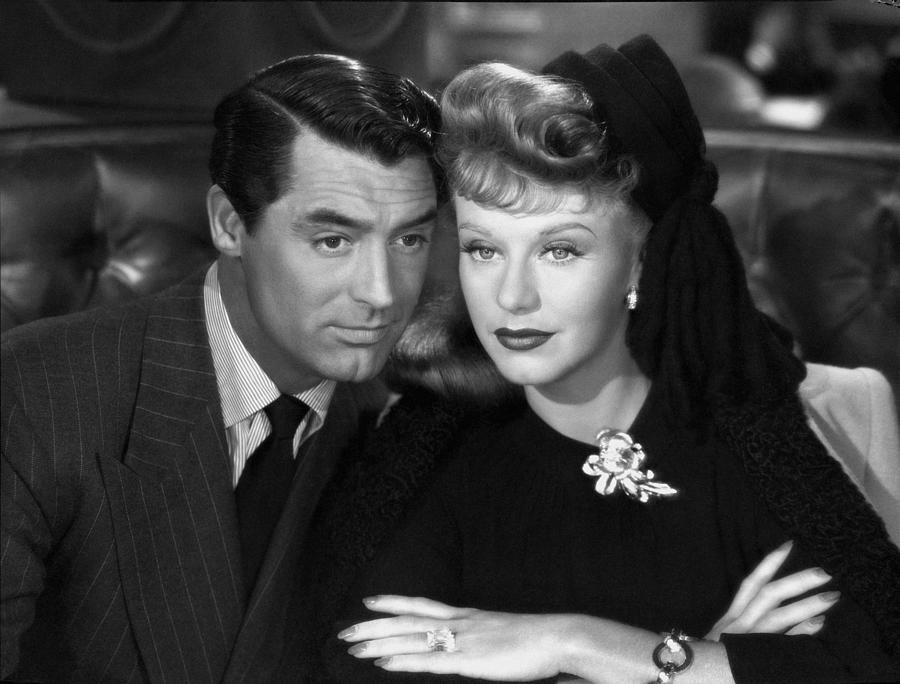 Candid Portrait Of Cary Grant And Ginger Rogers In Once Upon A