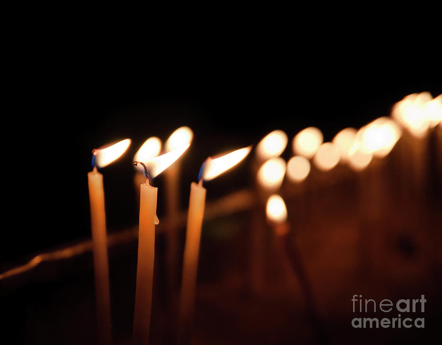 Candles Photograph by Jelena Jovanovic