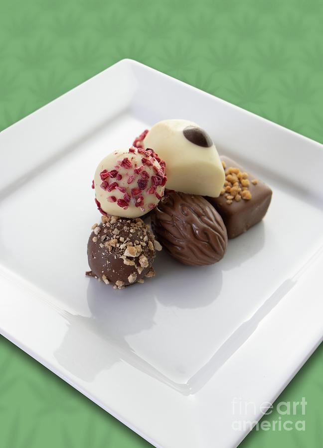 Cannabis Infused Chocolates #1 Photograph by Science Photo Library Cannabis Infused Chocolates #1 Photograph by Science Photo Library