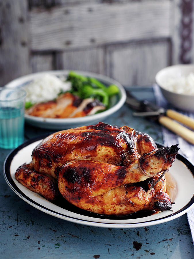 Cantonese Style Roast Chicken china #1 Photograph by Gareth Morgans