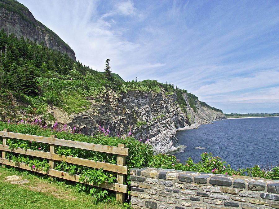 Cap-Bon-Ami in Forillon National Park, Quebec, Canada  #1 Photograph by Ruth Hager