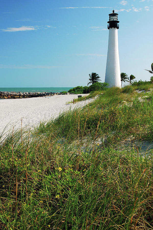 Cape Florida Lighthouse #1 Photograph by James Kirkikis