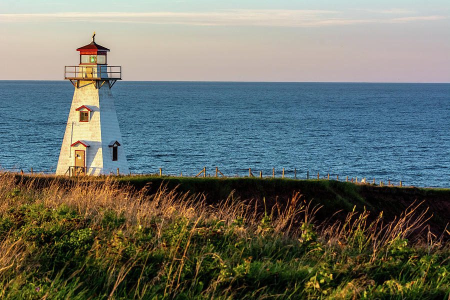 Cape Tryon Lighthouse #2 Photograph by Douglas Wielfaert