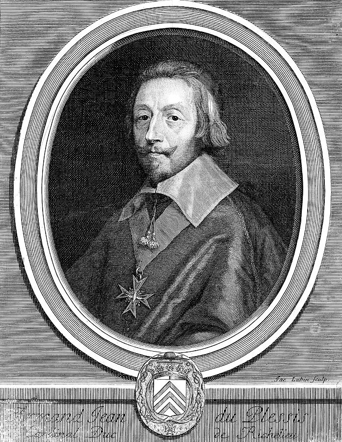 Cardinal Richelieu, French Clergyman #1 Photograph by Science Source