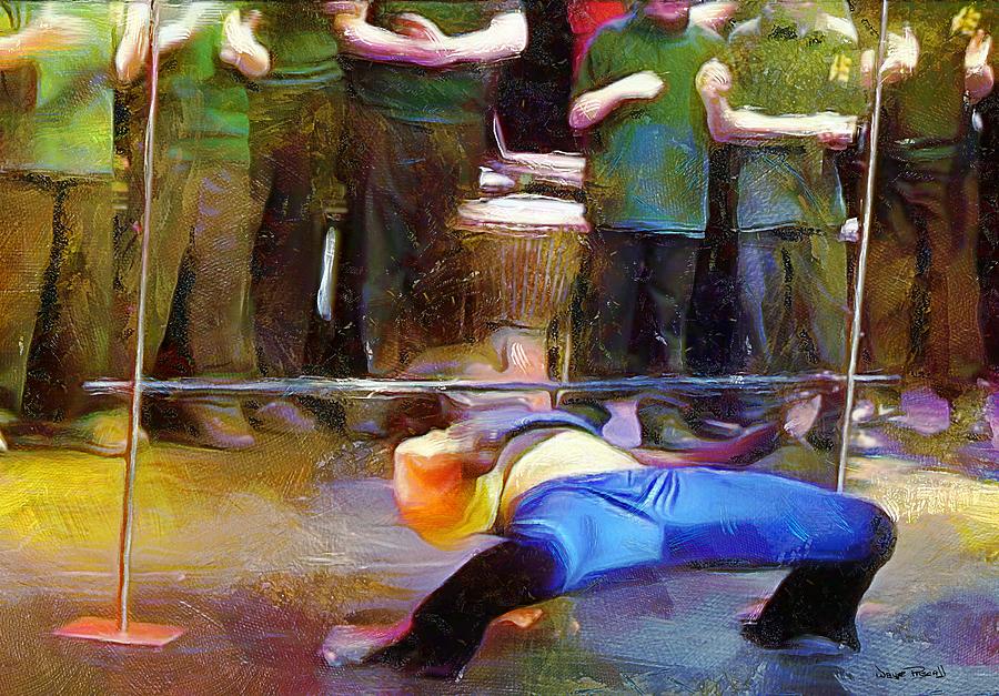 Caribbean Scenes - Limbo by Wayne Pascall Caribbean Scenes - Limbo by Wayne Pascall