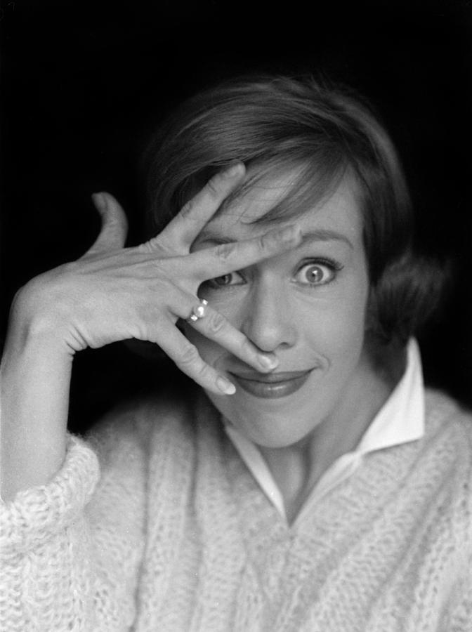 Carol Burnett Portrait Session #1 Photograph by Earl Theisen Collection