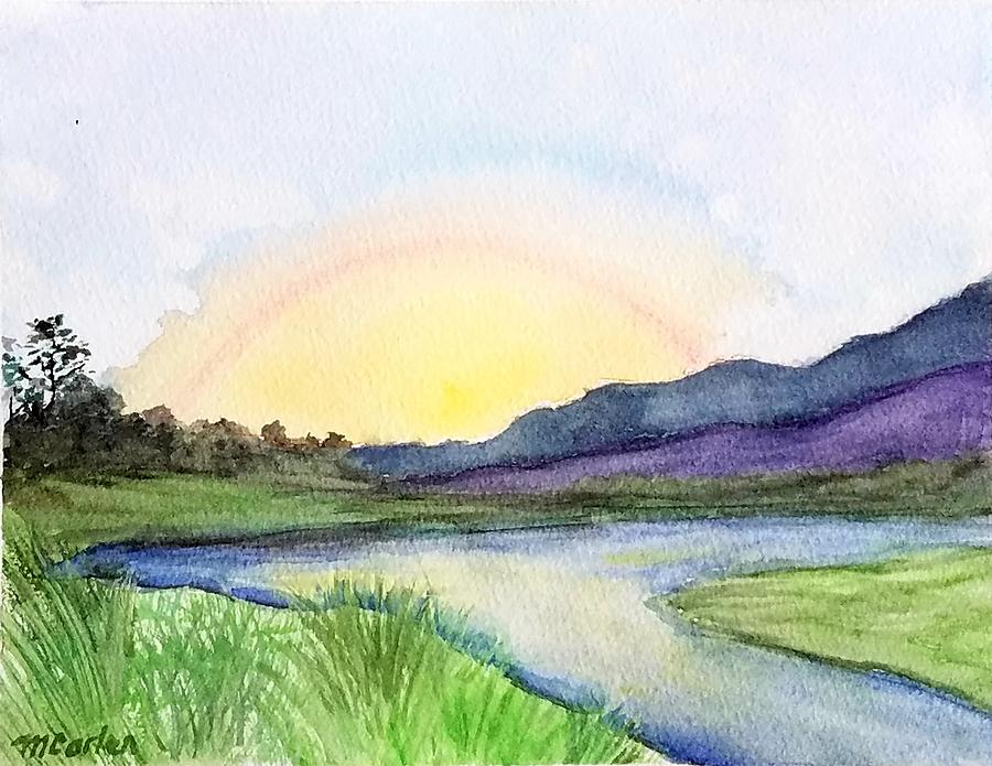 Carpinteria Salt Marsh Sunset by M Carlen Carpinteria Salt Marsh Sunset by M Carlen