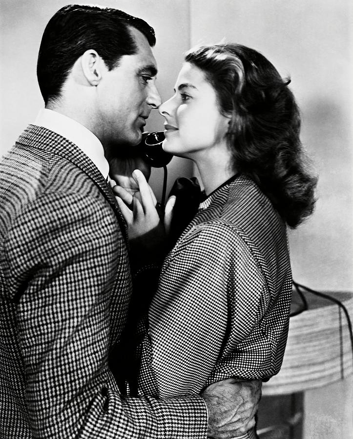 CARY GRANT and INGRID BERGMAN in NOTORIOUS -1946-. #1 Photograph by Album