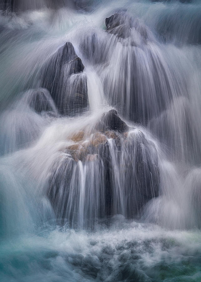 Mountain Photograph - Cascades #1 by Ludwig Riml