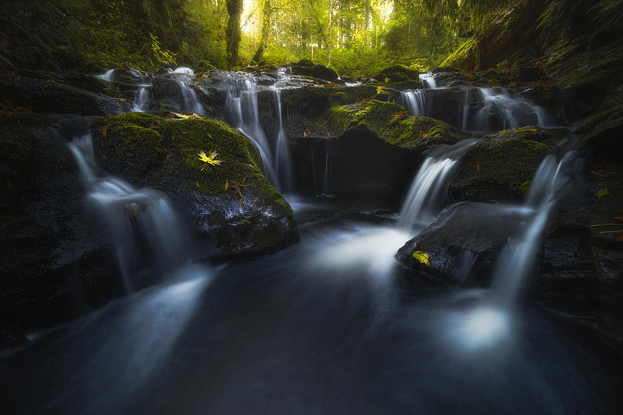 Landscape Photograph - Cascading #1 by James Xiang