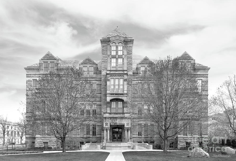 Case Western Reserve University Adelbert Hall by University Icons Case Western Reserve University Adelbert Hall by University Icons