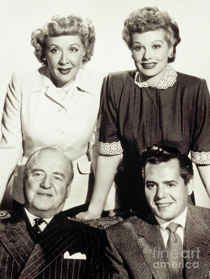 Cast Of I Love Lucy #1 Photograph by Bettmann